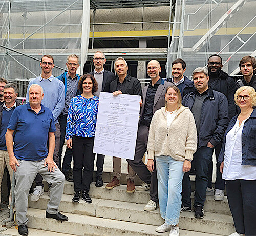 Mittelschule Puchheim – Feierliches Richtfest anlässlich der Generalsanierung