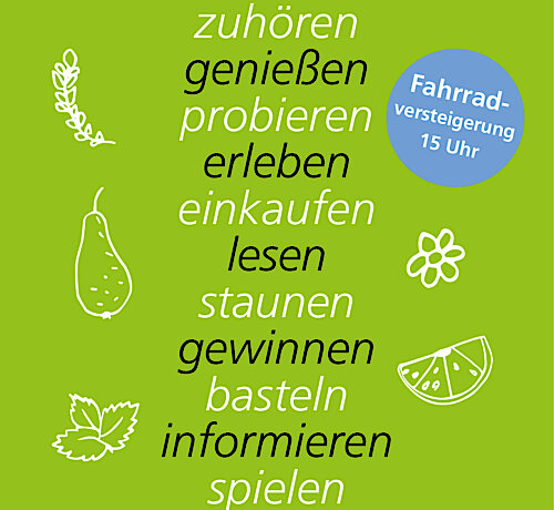 Puchheimer Ökomarkt am 21. September präsentiert Ideen rund ums Tauschen, Leihen, Schenken und Reparieren
