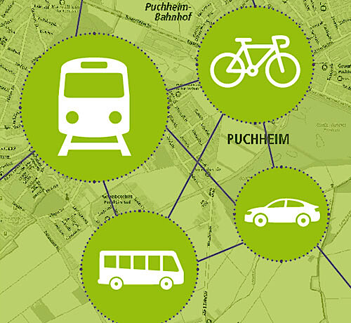 Nachhaltige Mobilität – Broschüre „Mobil in Puchheim“ im neuen Gewand