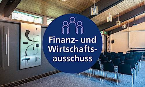 Öffentliche Sitzung des Finanz- und Wirtschaftsausschusses am 19. November