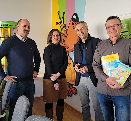 Besuch beim Hauschka Verlag in Puchheim