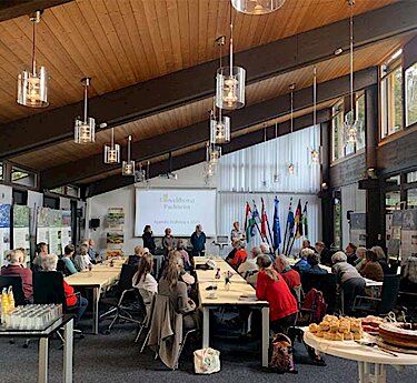 Agenda Frühstück im Sitzungsaal